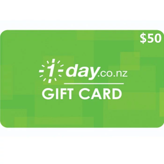 1-day $50 NZD Digital Gift Cards (Email Delivery)