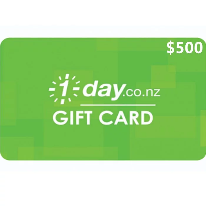 1-day $500 NZD Digital Gift Cards (Email Delivery)