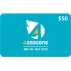 4 Seasons Home & Leisure $50 NZD Physical Gift Card (Express Delivery)