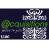 Acquisitions $100 NZD Physical Gift Card (Express Delivery)