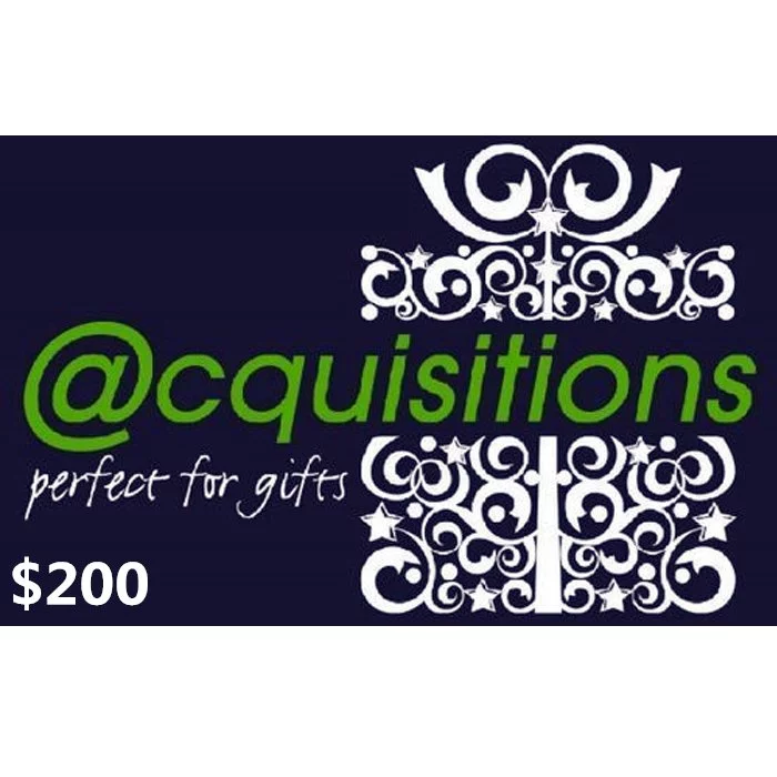 Acquisitions $200 NZD Physical Gift Card (Express Delivery)
