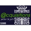 Acquisitions $300 NZD Physical Gift Card (Express Delivery)