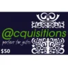 Acquisitions $50 NZD Physical Gift Card (Express Delivery)