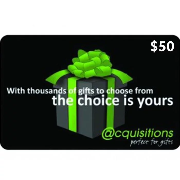 Acquisitions $50 NZD Physical Gift Card (Express Delivery) 2 Acquisitions 50 NZD Physical Gift Card Express Delivery.jpg