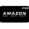 Amazon Surf $1000 NZD Physical Gift Card (Express Delivery)