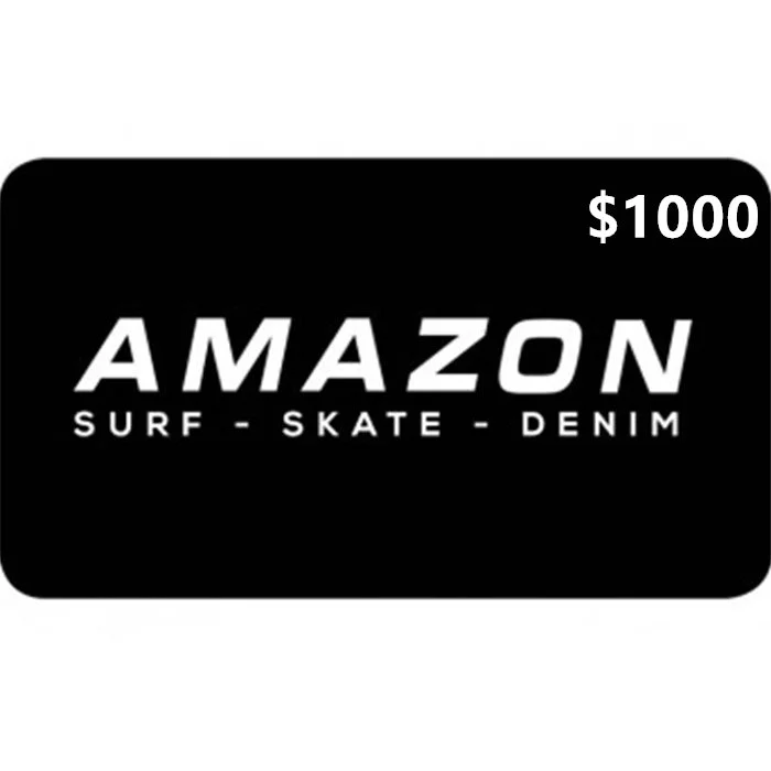 Amazon Surf $1000 NZD Physical Gift Card (Express Delivery)