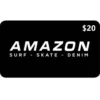 Amazon Surf $20 NZD Physical Gift Card (Express Delivery)