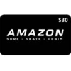 Amazon Surf $30 NZD Physical Gift Card (Express Delivery)