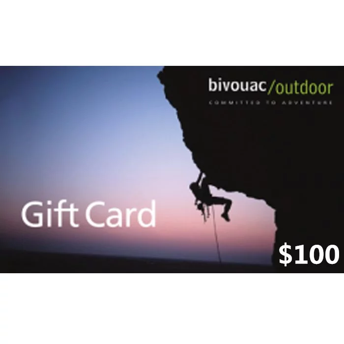 Bivouac Outdoor $100 NZD Physical Gift Card (Express Delivery)