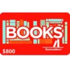 Booksellers $800 NZD Physical Gift Card (Express Delivery)