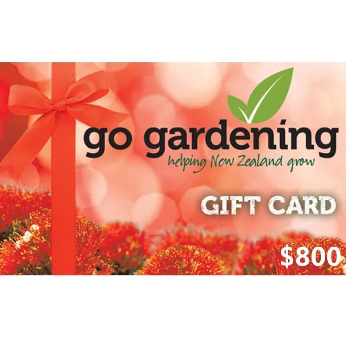 Go Gardening $800 NZD Physical Gift Card (Express Delivery)