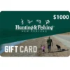 Hunting & Fishing New Zealand $1000 NZD Physical Gift Card (Express Delivery)