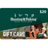 Hunting & Fishing New Zealand $20 NZD Physical Gift Card (Express Delivery)