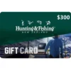 Hunting & Fishing New Zealand $300 NZD Physical Gift Card (Express Delivery)