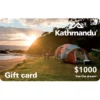 Kathmandu $1000 NZD Digital Gift Card (Email Delivery)