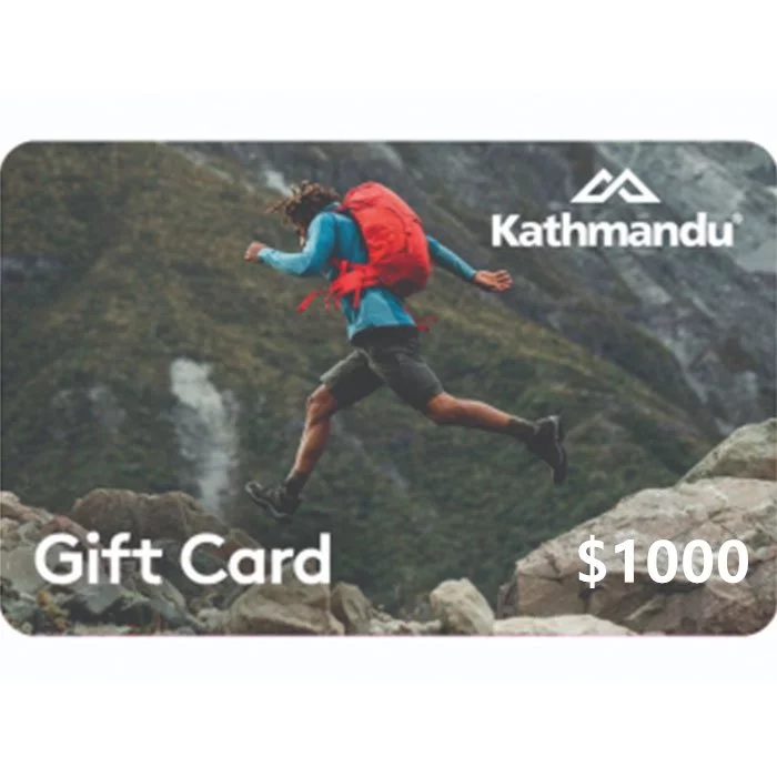 Kathmandu $1000 NZD Digital Gift Card (Email Delivery) 2 Kathmandu 1000 NZD Physical Gift Card Express Delivery.jpg