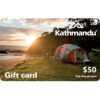 Kathmandu $50 NZD Digital Gift Card (Email Delivery)