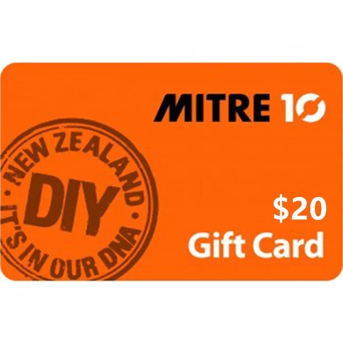 Mitre 10 $20 NZD Physical Gift Card (Express Delivery) 1 Mitre 10 $20 NZD Physical Gift Card (Express Delivery)