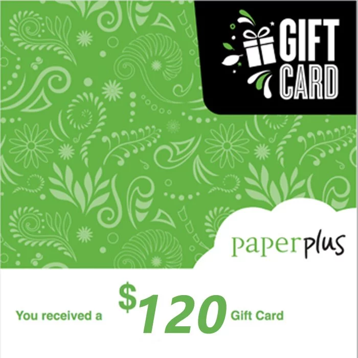 Paper Plus $120 NZD Digital Gift Cards (Email Delivery)