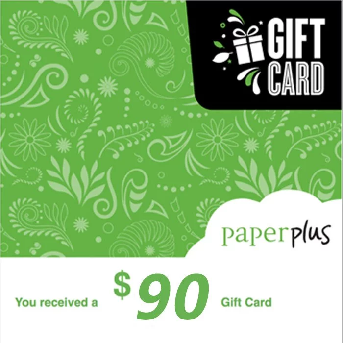 Paper Plus $90 NZD Digital Gift Cards (Email Delivery)