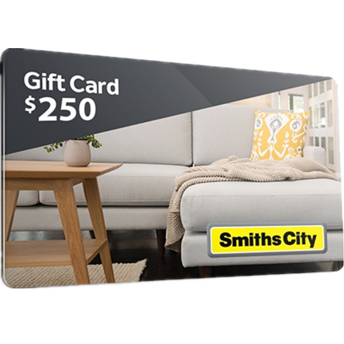 Smiths City $250 NZD Physical Gift Card (Express Delivery)