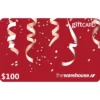 The Warehouse $100 NZD Physical Gift Card (Express Delivery)