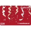The Warehouse $20 NZD Physical Gift Card (Express Delivery)