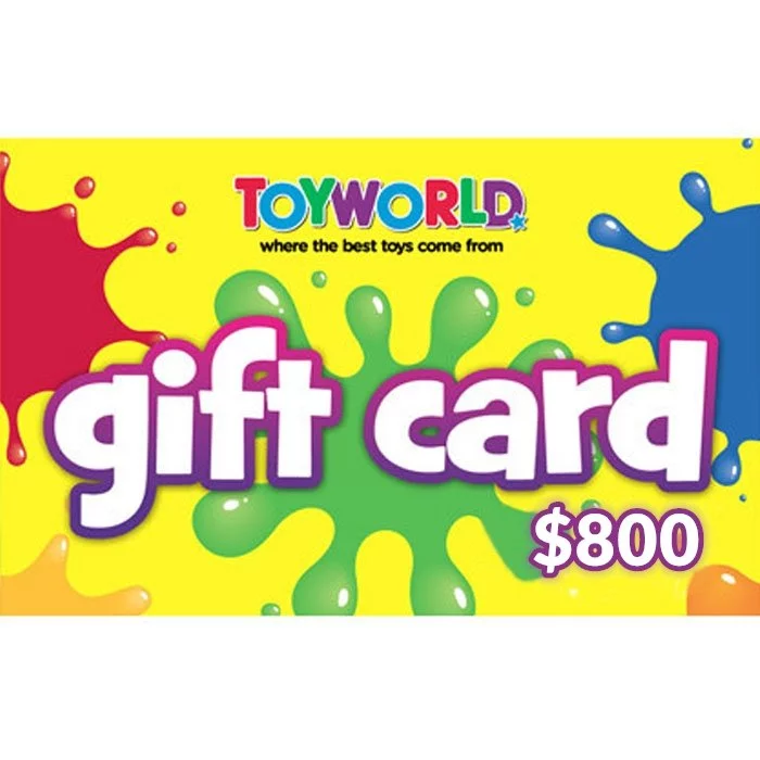 Toyworld $800 NZD Physical Gift Card (Express Delivery) 1 Toyworld $800 NZD Physical Gift Card (Express Delivery)
