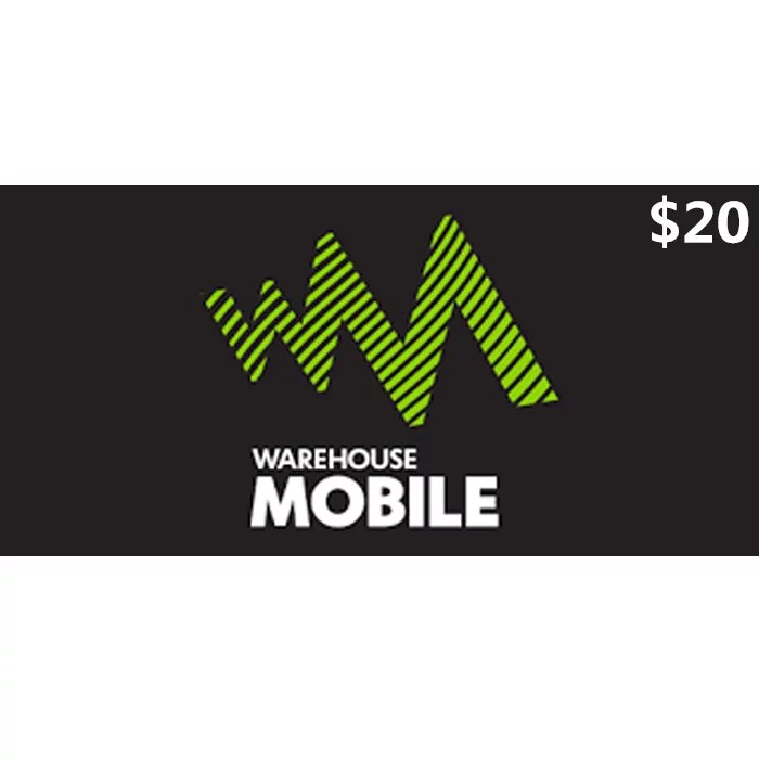 Warehouse Mobile $20 NZD Prepay Digital Top Up Vouchers (Email Delivery)
