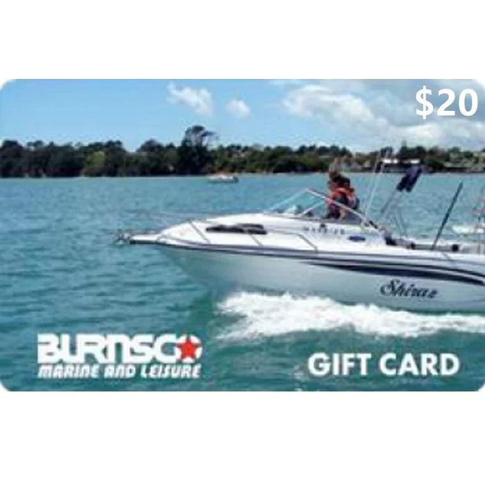 Burnsco $20 NZD Physical Gift Card (Express Delivery)