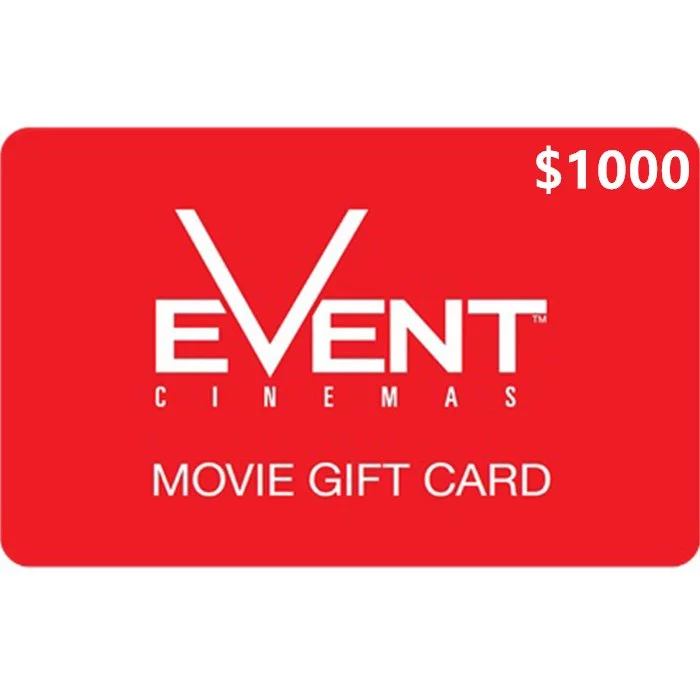 EVENT Cinemas $1000 NZD Physical Gift Card (Express Delivery) 1 EVENT Cinemas $1000 NZD Physical Gift Card (Express Delivery)