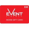 EVENT Cinemas $50 NZD Physical Gift Card (Express Delivery)