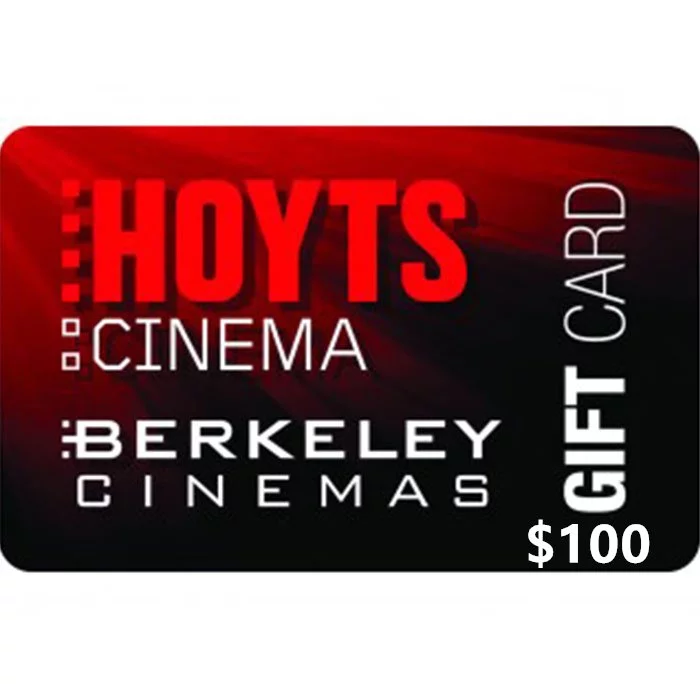 Hoyts Cinemas $100 NZD Physical Gift Card (Express Delivery)