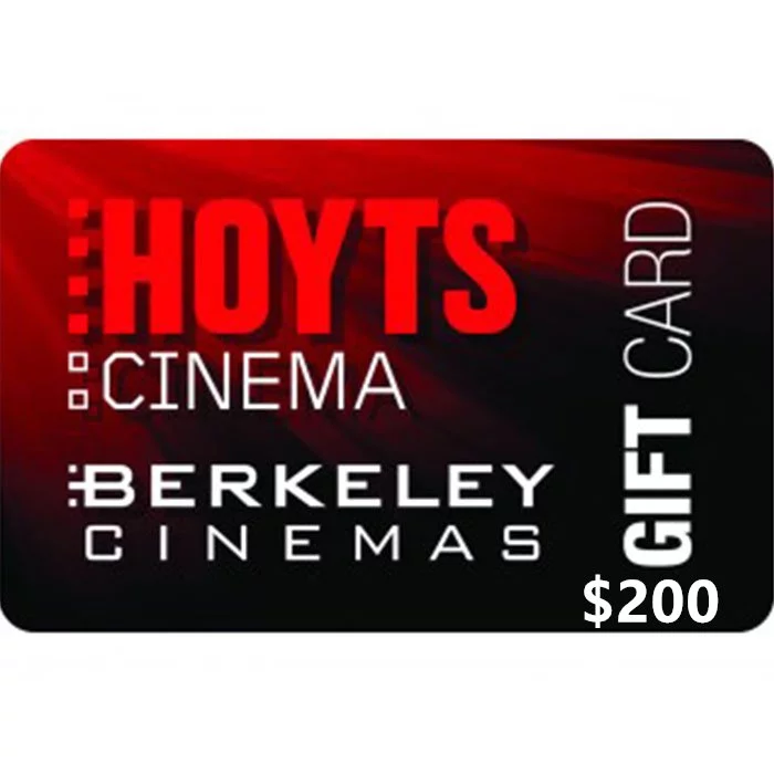 Hoyts Cinemas $200 NZD Physical Gift Card (Express Delivery)
