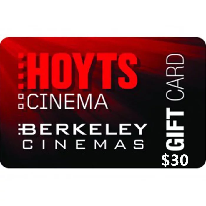 Hoyts Cinemas $30 NZD Physical Gift Card (Express Delivery)