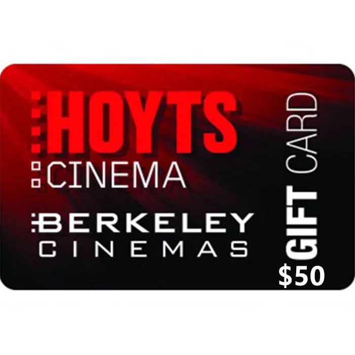Hoyts Cinemas $50 NZD Digital Gift Cards (Email Delivery)