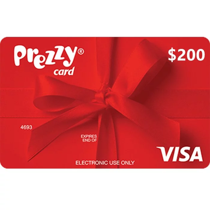 Prezzy Card $200 NZD Physical Prepaid Visa Gift Card (Express Delivery) 1 Prezzy Card $200 NZD Physical Prepaid Visa Gift Card (Express Delivery)