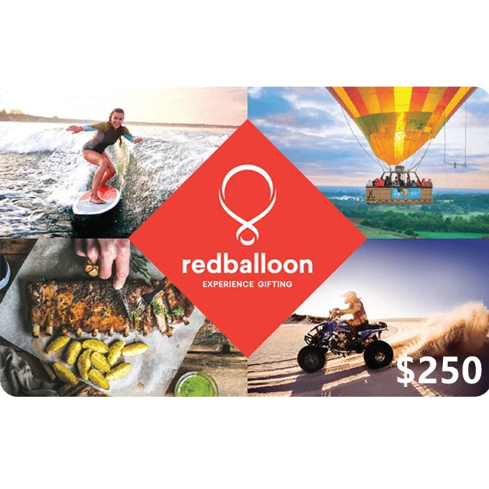 RedBalloon $250 NZD Physical Gift Cards (Express Delivery) 1 RedBalloon $250 NZD Physical Gift Cards (Express Delivery)