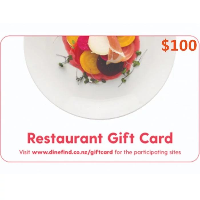 Restaurant $100 NZD Physical Gift Card (Express Delivery) 1 Restaurant $100 NZD Physical Gift Card (Express Delivery)
