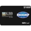 Rockshop $1000 NZD Physical Gift Card (Express Delivery)