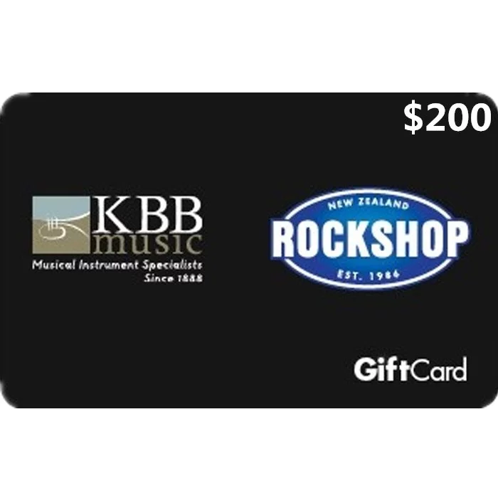 Rockshop $200 NZD Physical Gift Card (Express Delivery)