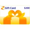 Z Energy $200 NZD Physical Gift Card (Express Delivery)