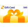 Z Energy $60 NZD Physical Gift Card (Express Delivery)