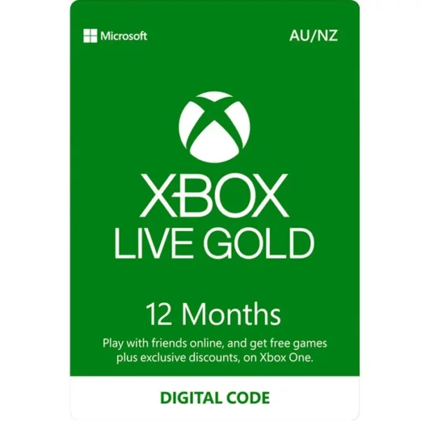 XBox Live Gold Gift Card New Zealand Region – NZD (Email Delivery)