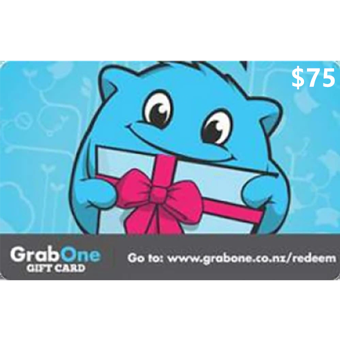 GrabOne $75 NZD Digital Gift Cards (Email Delivery) 1 GrabOne $75 NZD Digital Gift Cards (Email Delivery)