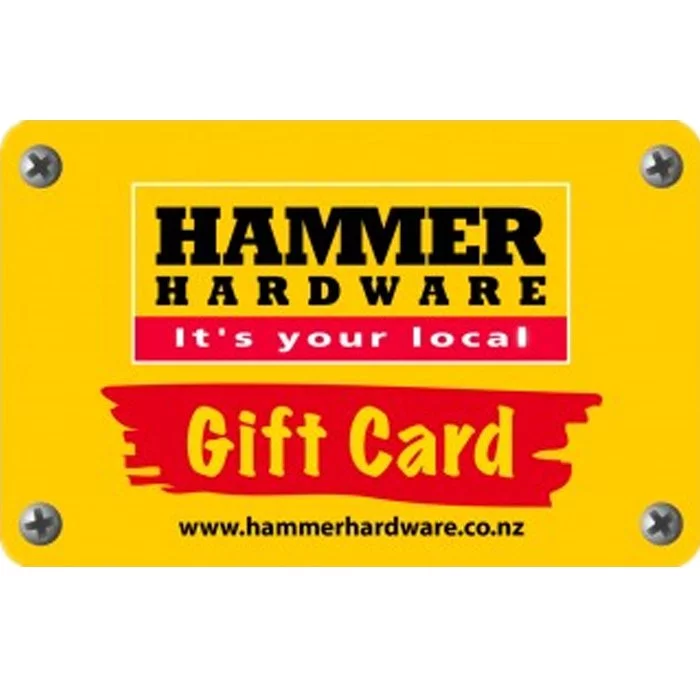 Hammer Hardware Physical Gift Cards (Express Delivery)