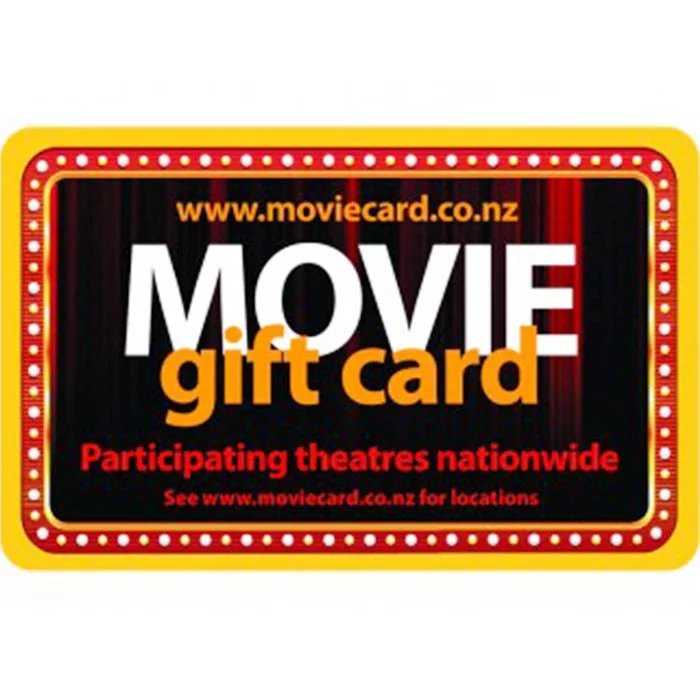 Movie Physical Gift Cards (Express Delivery)