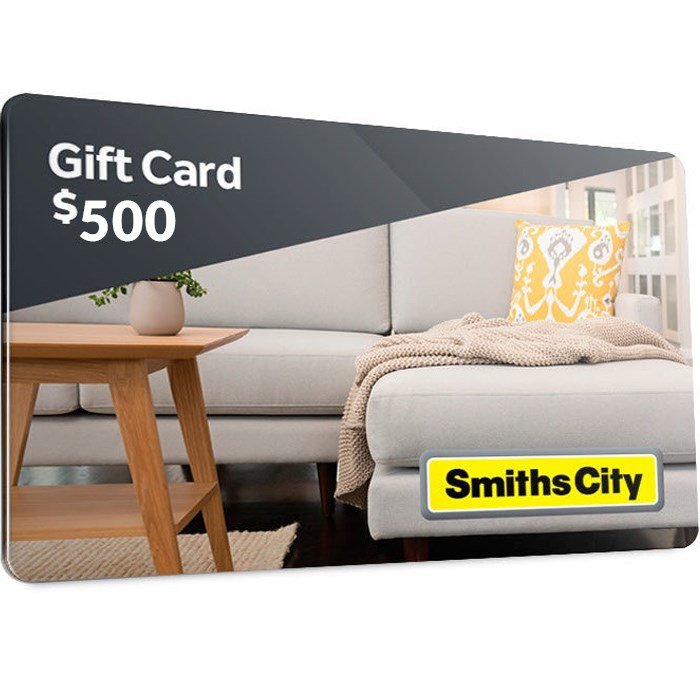 Smiths City $500 NZD Physical Gift Card (Express Delivery)