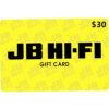 JB Hi-Fi $30 NZD Digital Gift Cards (Email Delivery)