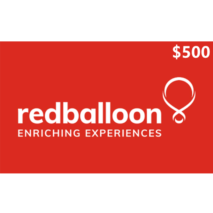 RedBalloon $500 NZD Digital Gift Cards (Email Delivery) 1 RedBalloon $500 NZD Digital Gift Cards (Email Delivery)